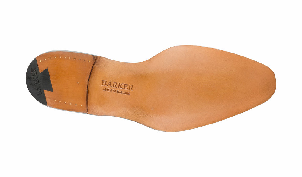 Goldington - Black Patent / Suede Black Derby Dress Shoe | Barker Shoes