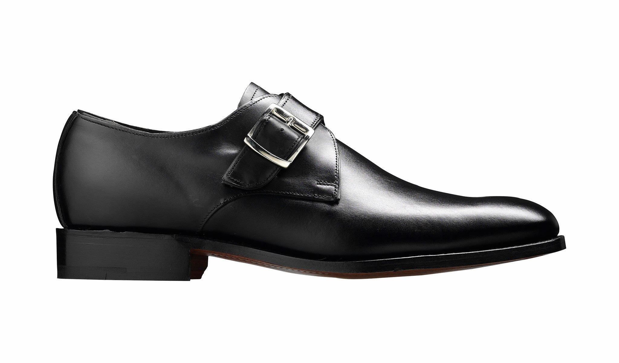 Northcote - Black Calf Monk Strap | Barker Shoes