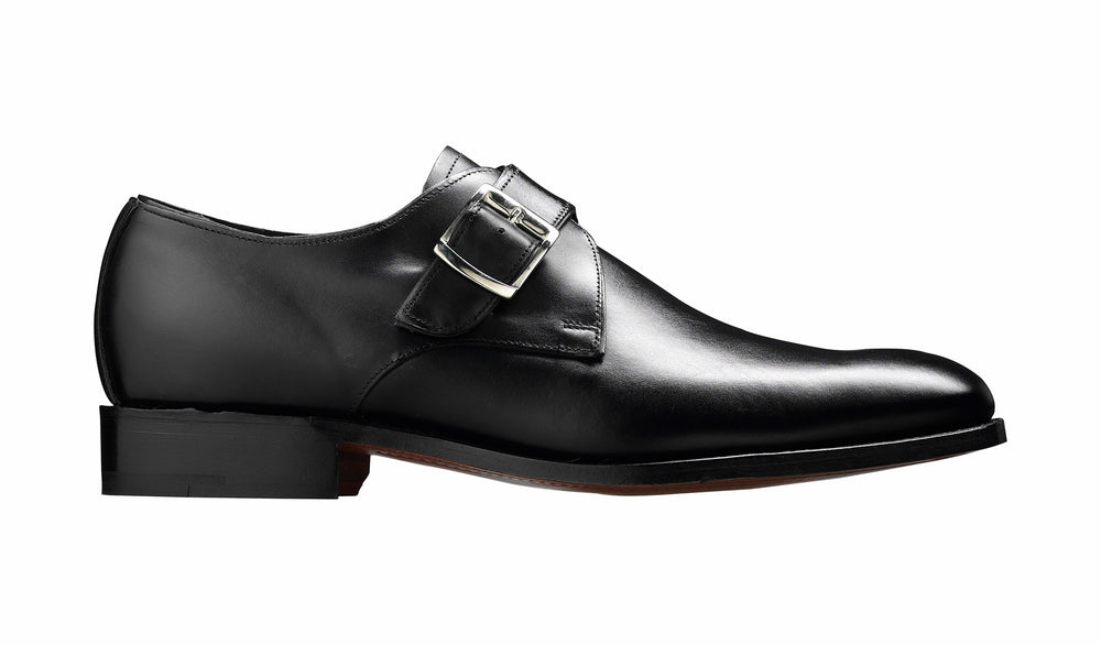 Northcote - Black Calf Monk Strap | Barker Shoes