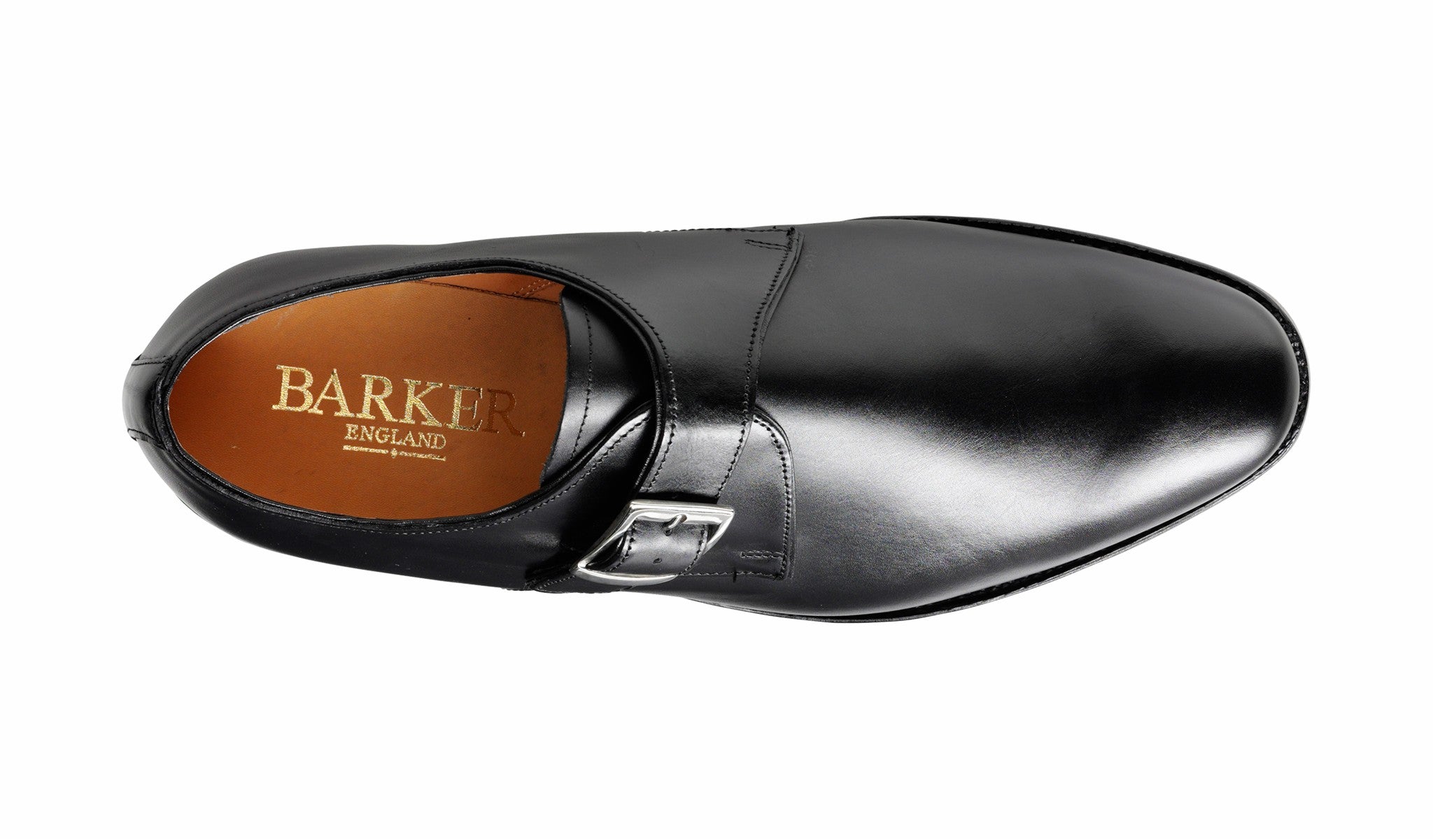 Northcote - Black Calf Monk Strap | Barker Shoes