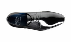 Rutherford - Black Hi-Shine Derby | Barker Shoes
