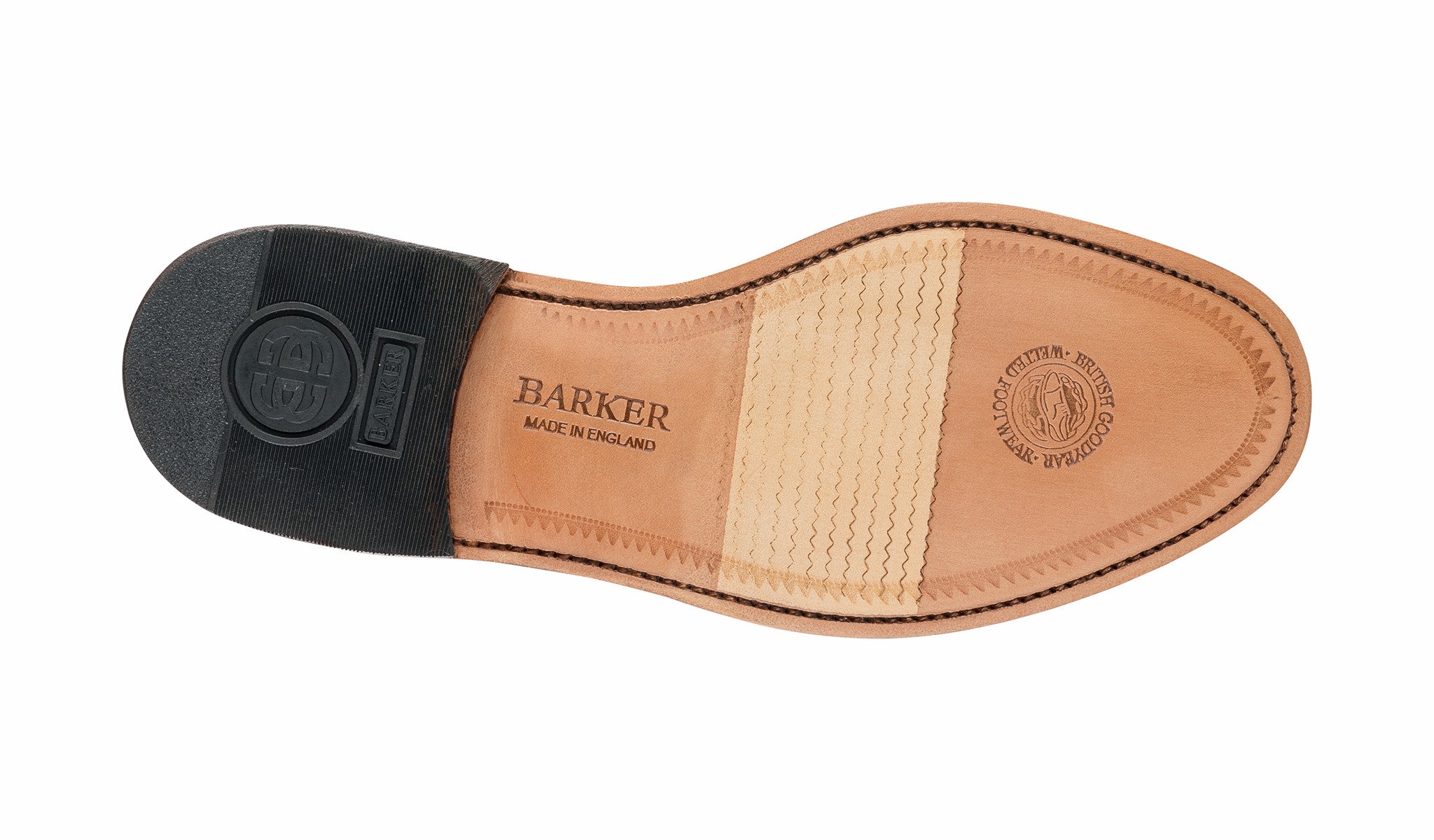 Portrush - Walnut Calf Wingtip Derby | Barker Shoes