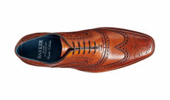 McClean - Antique Rosewood Paisley Mens Brogue Shoe | Barker Shoes