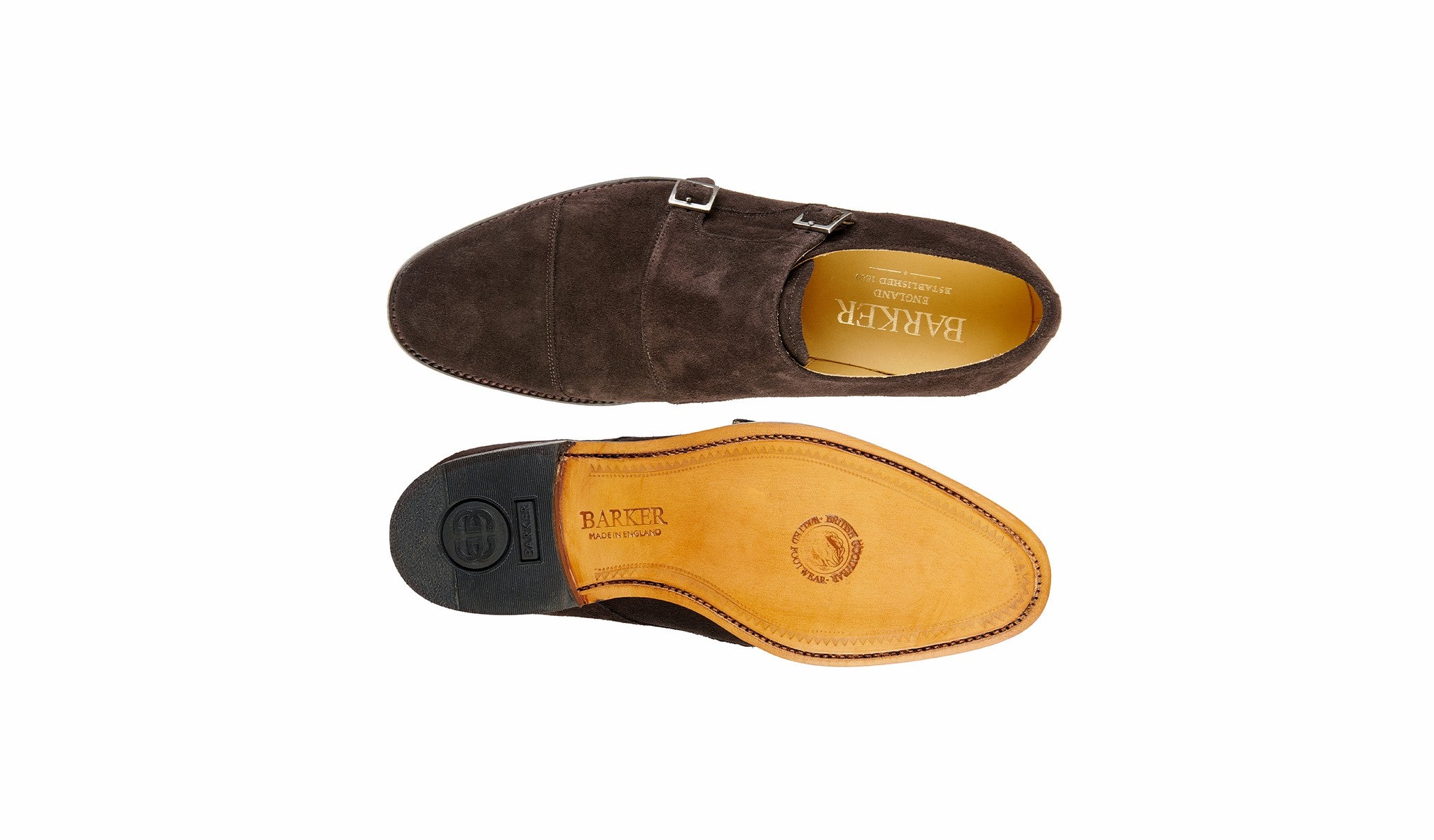 Tunstall - Ebano Suede | Barker Shoes