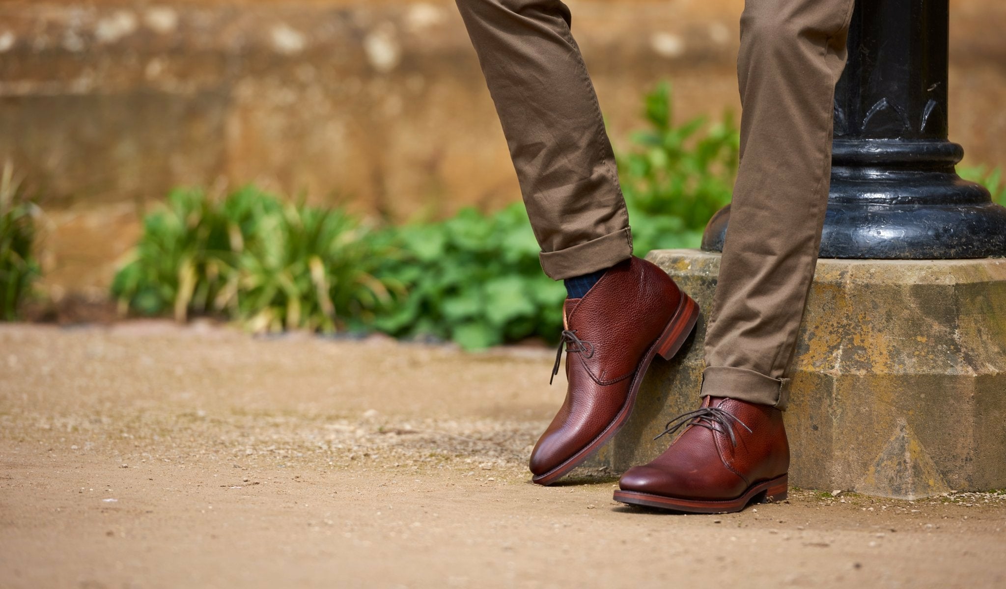 Orkney - Cherry Grain Chukka Boot | Barker Shoes