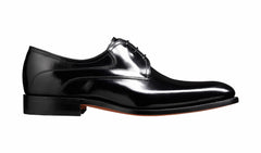 Wickham - Black Hi-Shine Derby | Barker Shoes