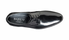 Wickham - Black Hi-Shine Derby | Barker Shoes