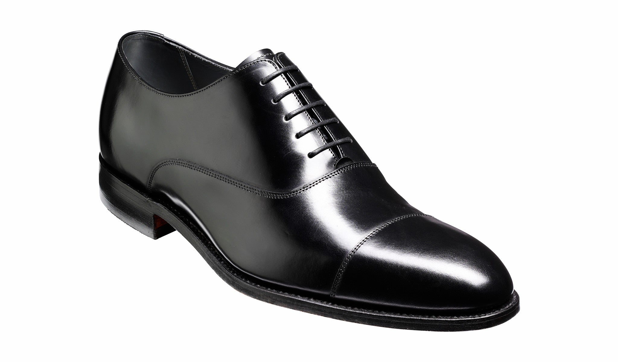 Winsford - Black Hi-Shine Oxford | Barker Shoes