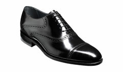 Wilton - Black Hi-Shine Oxford | Barker Shoes