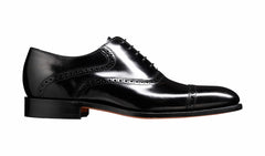 Wilton - Black Hi-Shine Oxford | Barker Shoes