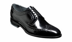 Woodbridge - Black Hi-Shine Derby | Barker Shoes