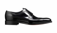 Woodbridge - Black Hi-Shine Derby | Barker Shoes