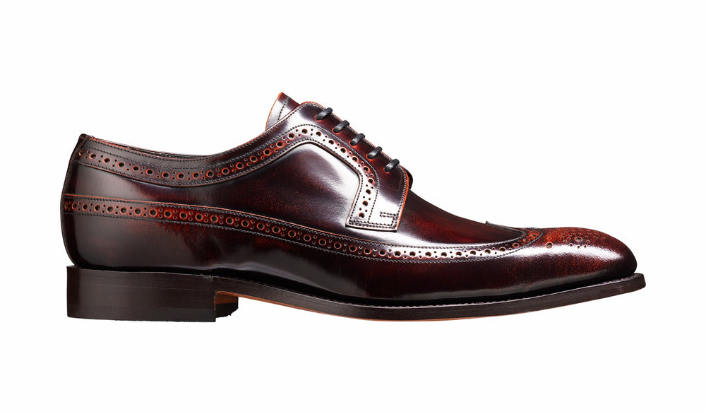 Woodbridge - Brandy Hi-Shine Derby | Barker Shoes