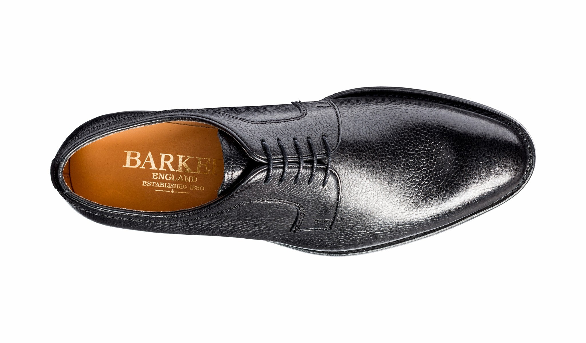 Skye - Black Grain Derby | Barker Shoes