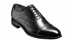 Duxford - Black Calf - Toe Cap Oxford Shoe | Barker Shoes