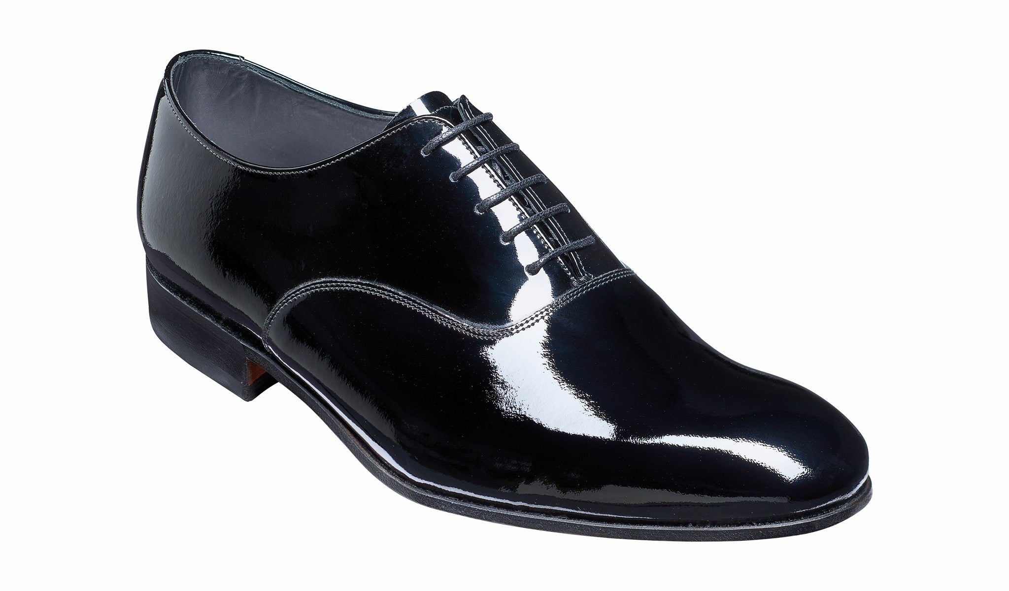 Madeley - Black Patent Oxford | Barker Shoes