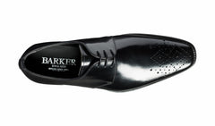 Darlington - Black Hi-Shine Derby Calf Leather Shoe | Barker Shoes