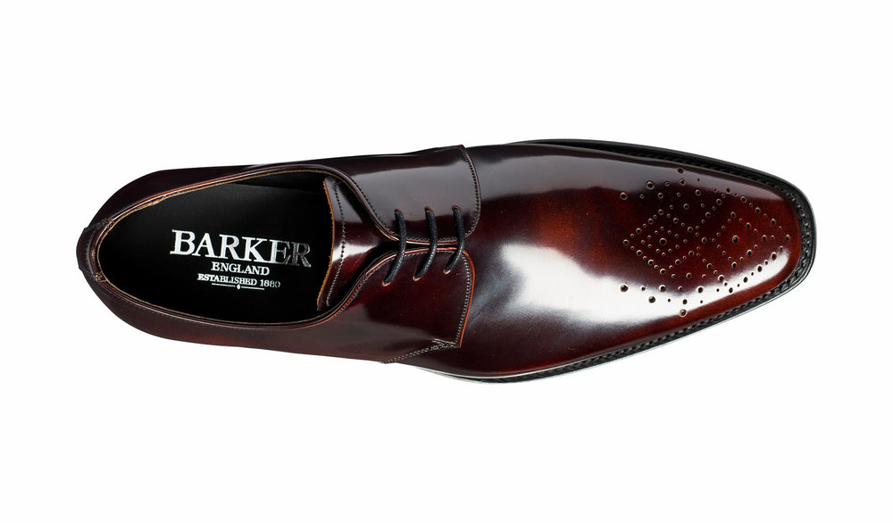 Darlington - Brandy Hi-Shine - Derby Shoe | Barker Shoes