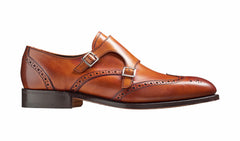 Fleet - Antique Rosewood Calf Wingtip Shoes | Barker Shoes