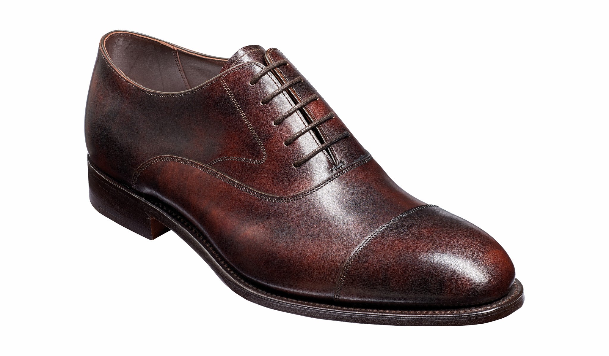 Falsgrave - Dark Brown Shadow Calf Oxford | Barker Shoes