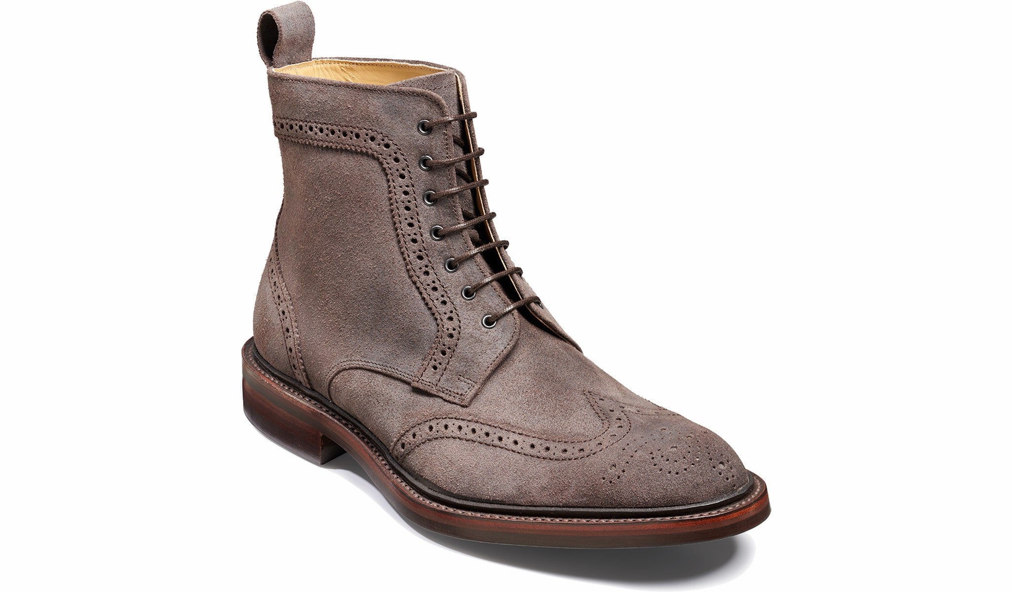 Calder - Grey Suede | Barker Shoes