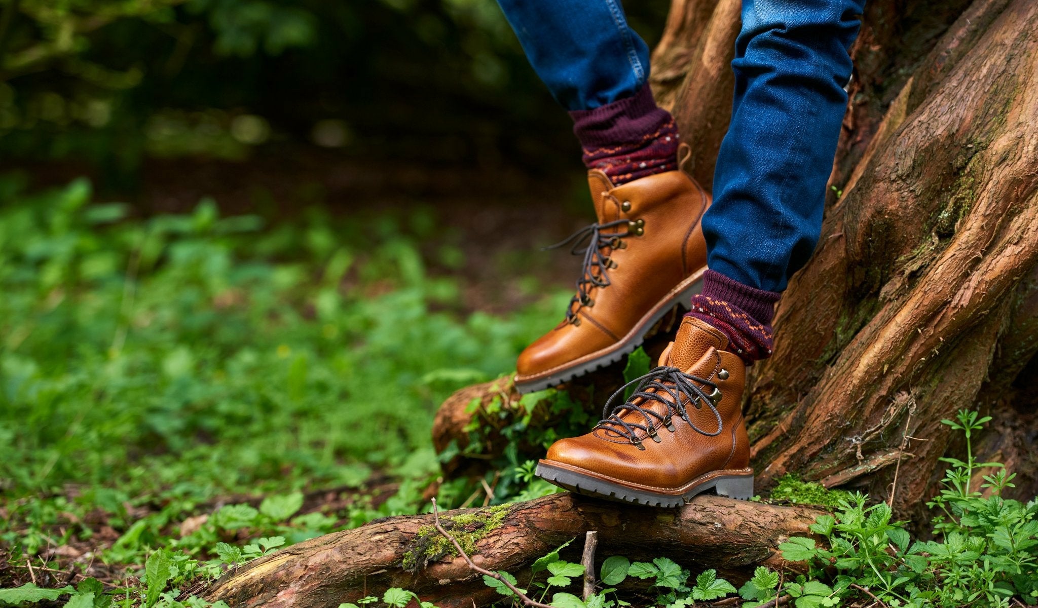 Glencoe - Cedar Grain Hiker Boot | Barker Shoes