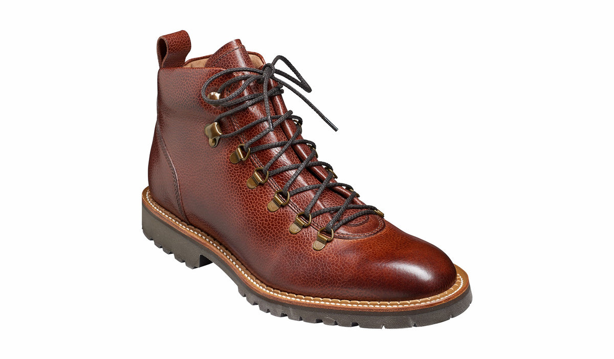 Glencoe - Cherry Grain - Hiker boot | Barker Shoes