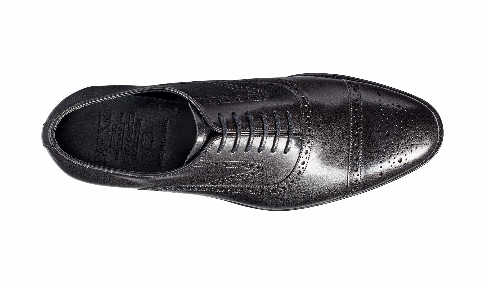 Lerwick - Black Calf Oxford | Barker Shoes