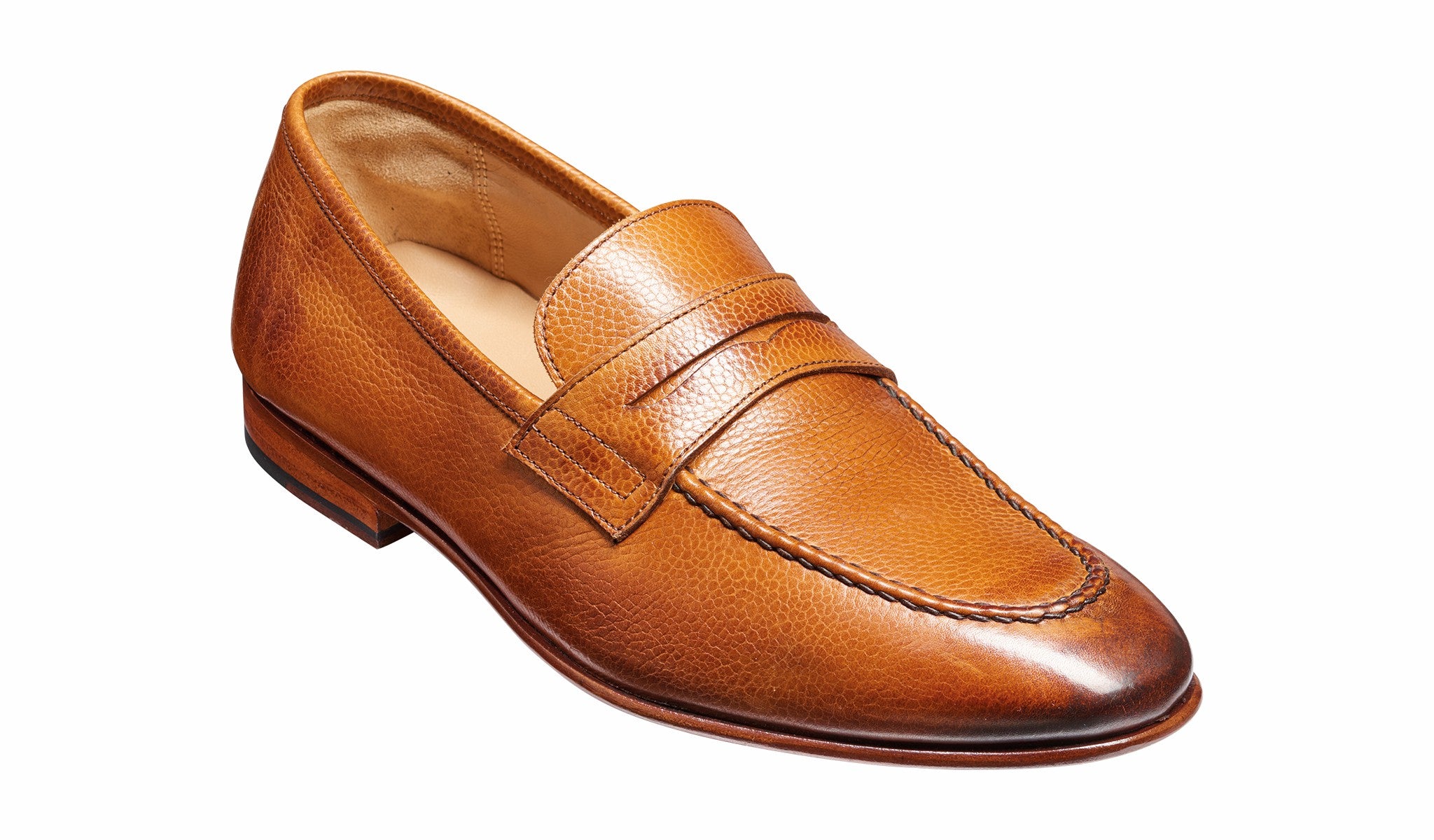 Ledley - Cedar Grain Loafer | Barker Shoes
