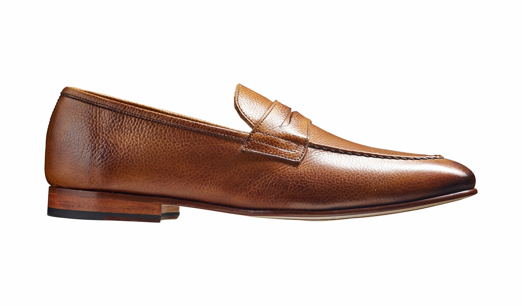 Ledley - Cedar Grain Loafer | Barker Shoes