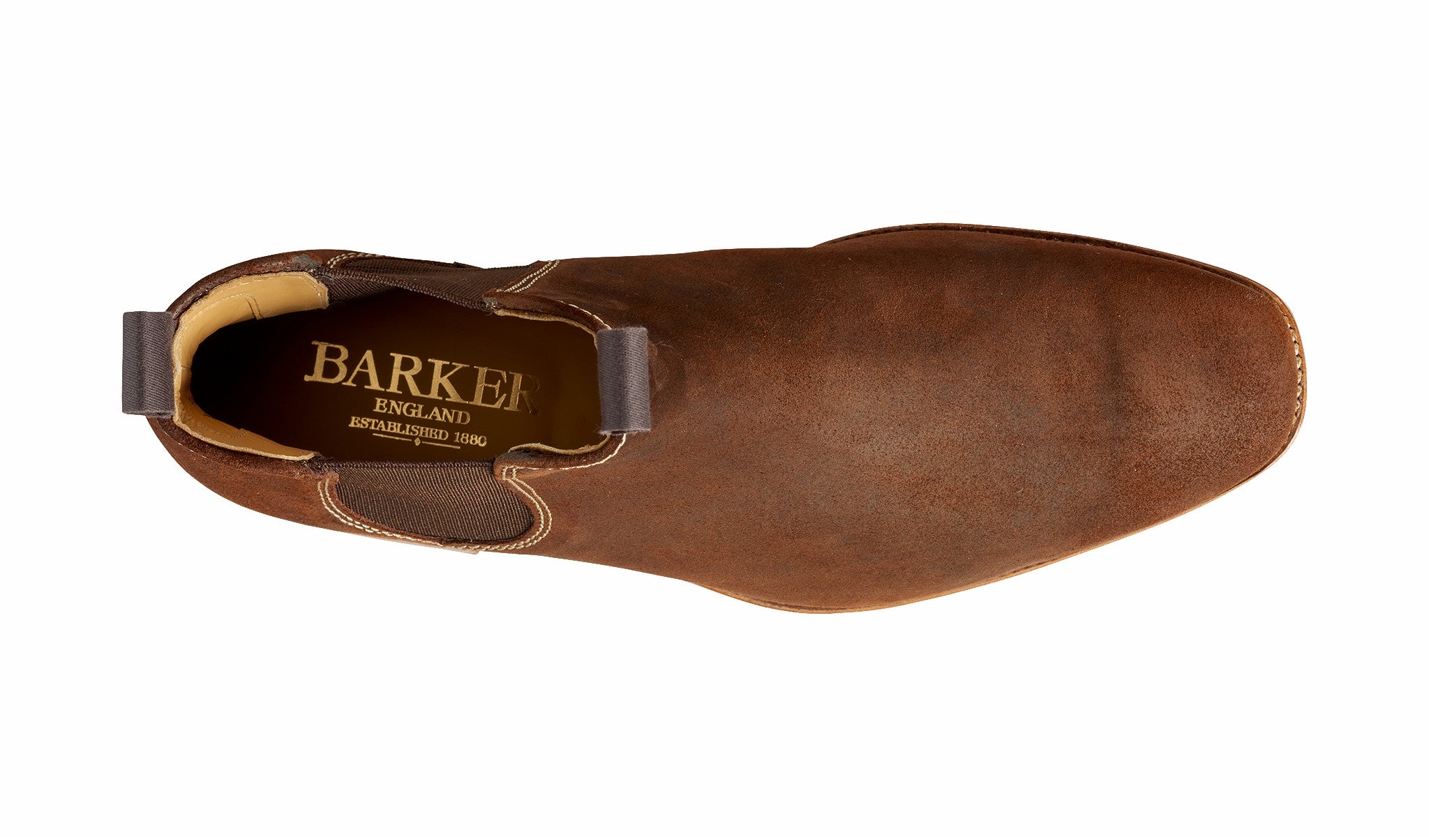 Mansfield - Brown Waxy Suede | Barker Shoes