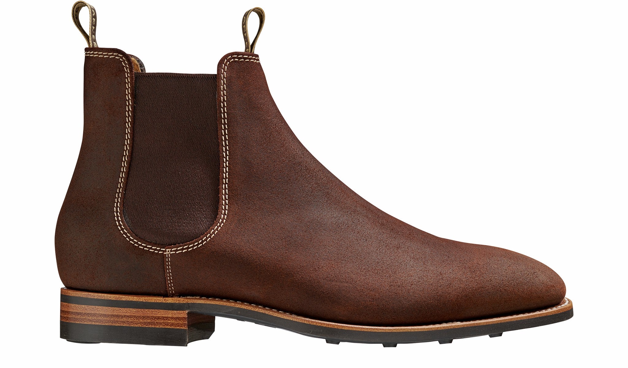 Mansfield - Mid Brown Waxy Suede | Barker Shoes