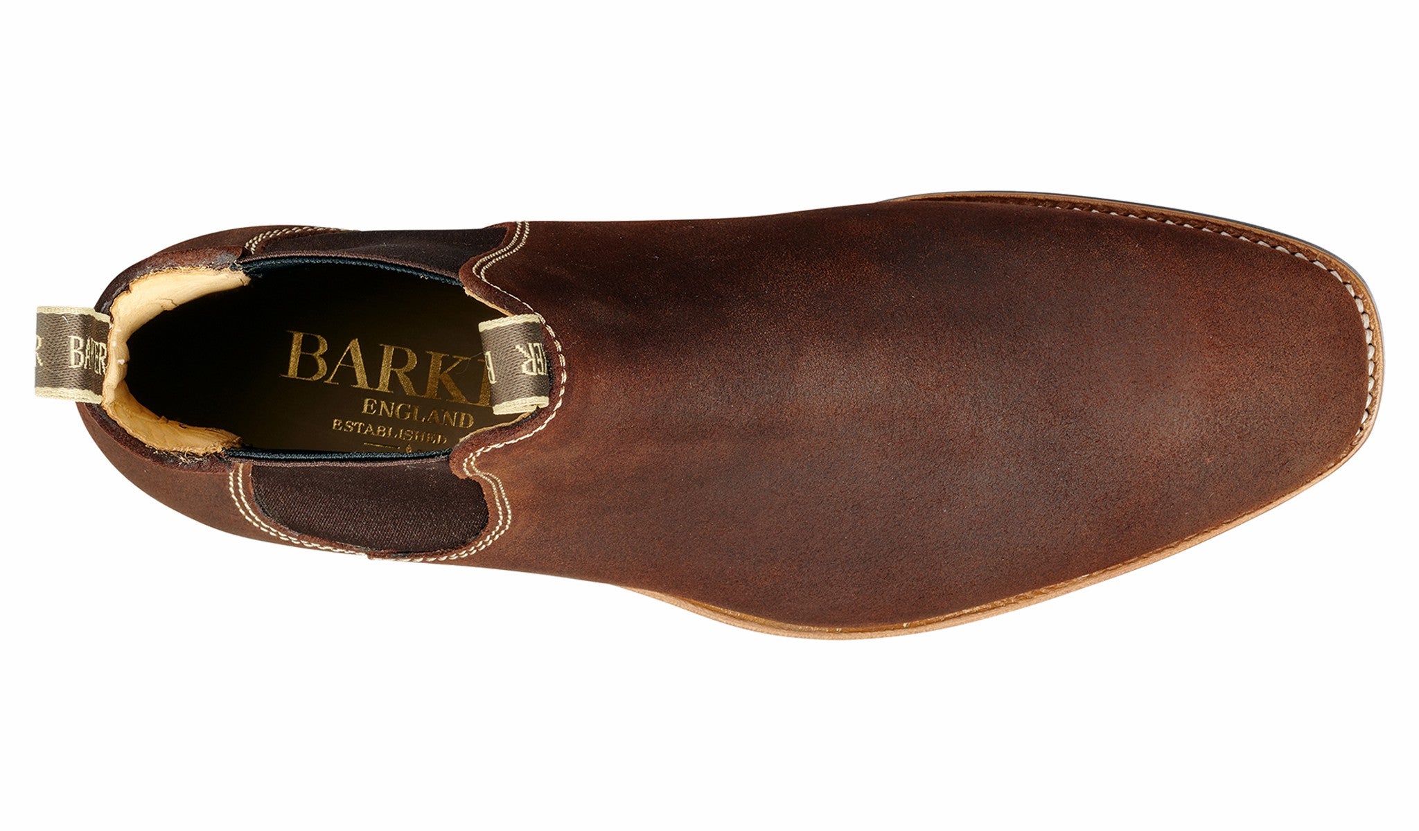 Mansfield - Mid Brown Waxy Suede | Barker Shoes
