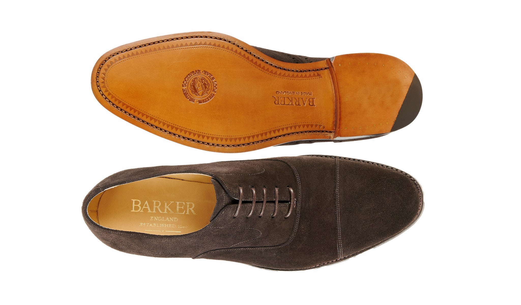 Malvern - Ebano Suede | Barker Shoes