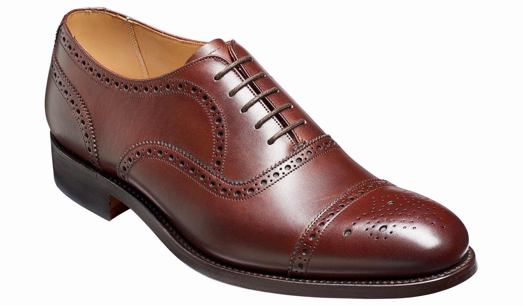 Mirfield - Dark Walnut Calf | Barker Shoes