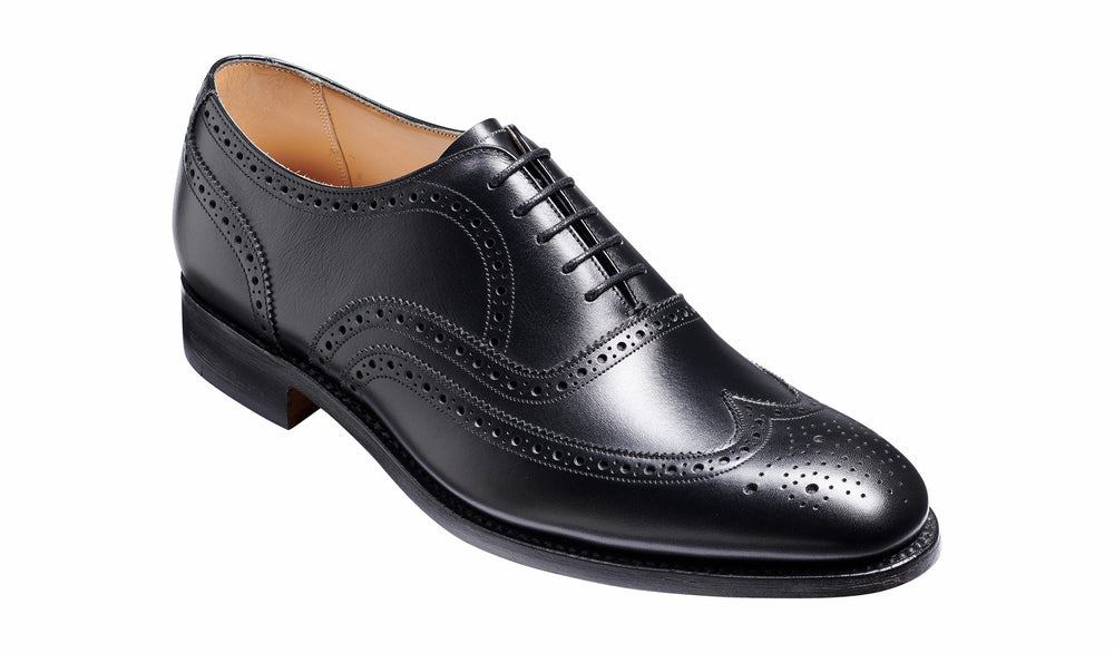 Malton - Black Calf Brogue | Barker Shoes