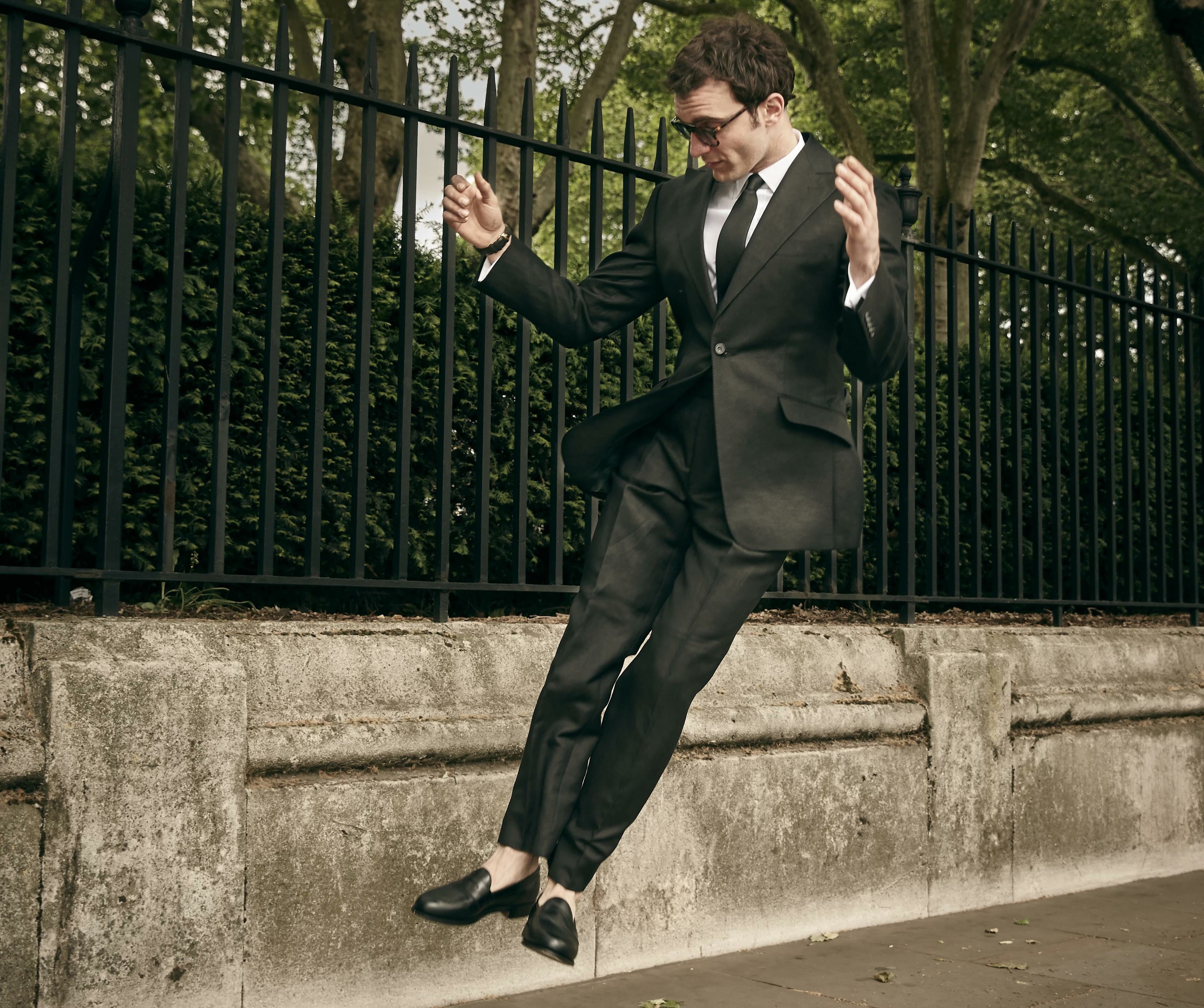 Portsmouth - Black Calf Penny Loafer | Barker Shoes