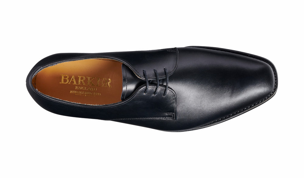 St. Austell - Black Calf Derby | Barker Shoes