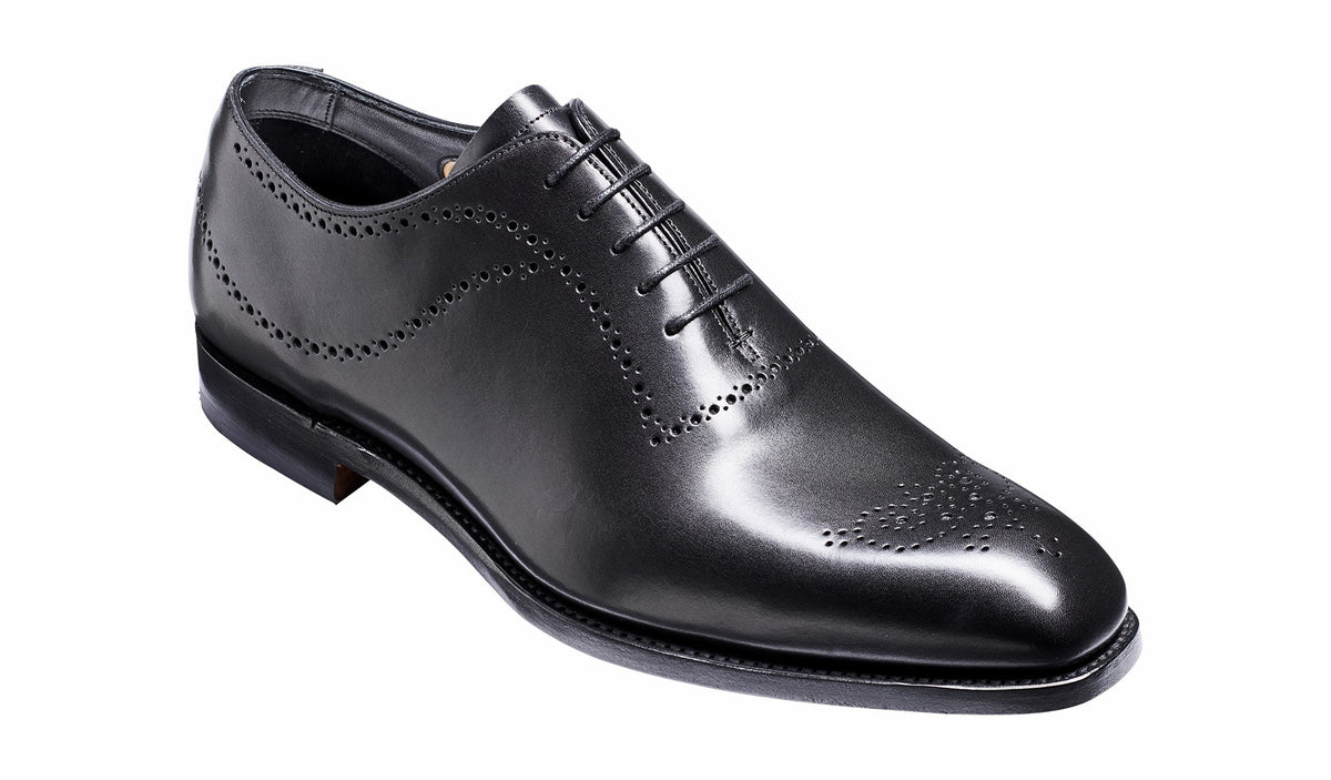 Plymouth - Black Calf Oxford | Barker Shoes