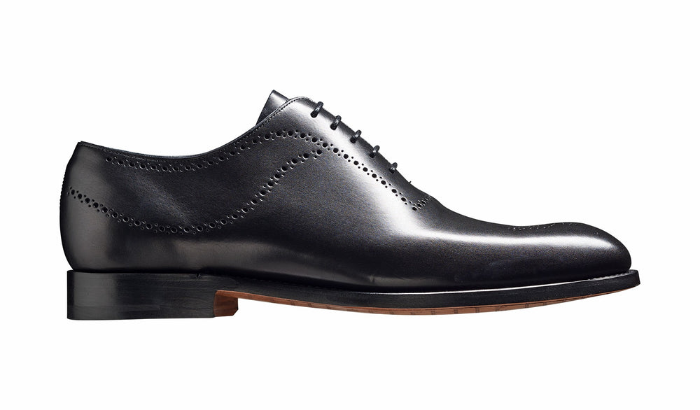 Plymouth - Black Calf Oxford | Barker Shoes
