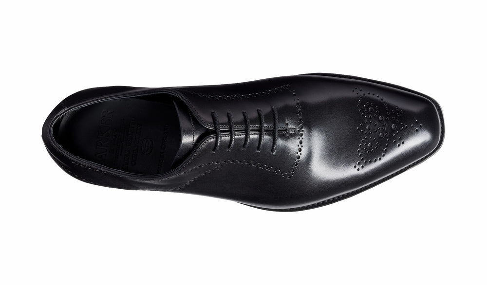 Plymouth - Black Calf Oxford | Barker Shoes