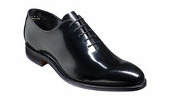 Nelson - Black Hi Shine Oxford Shoe | Barker Shoes