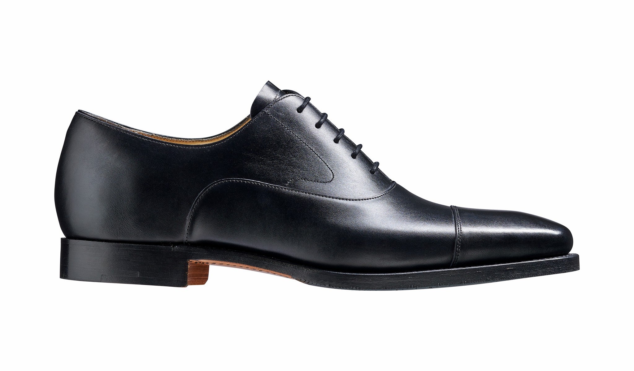 Wright - Black Calf Oxford Shoe | Barker Shoes