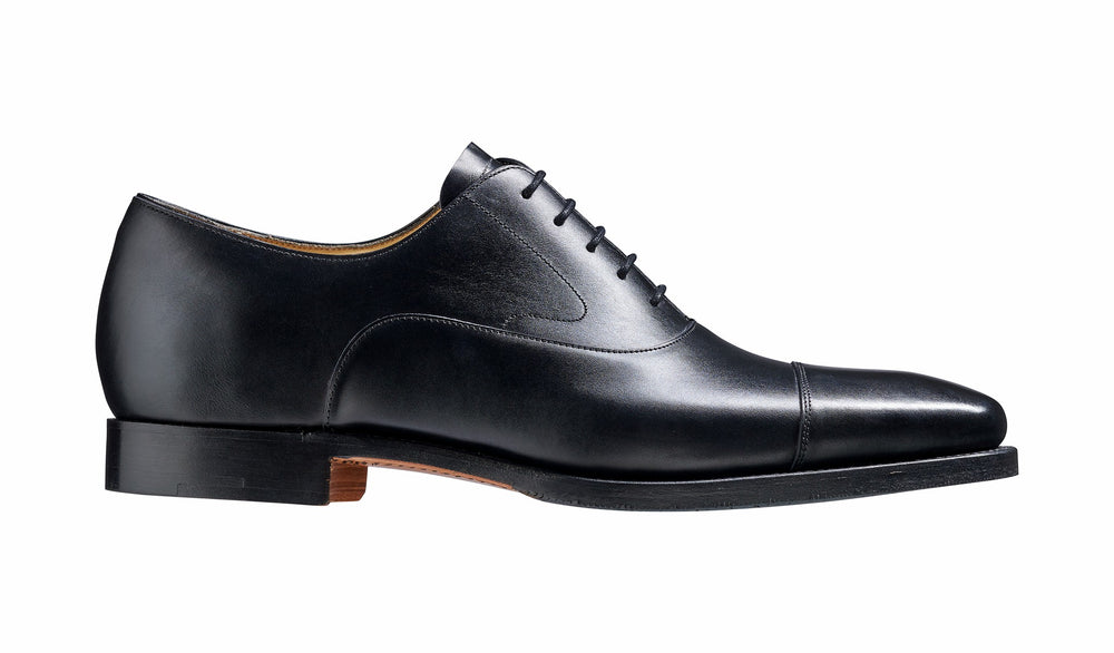 Wright - Black Calf Oxford Shoe | Barker Shoes