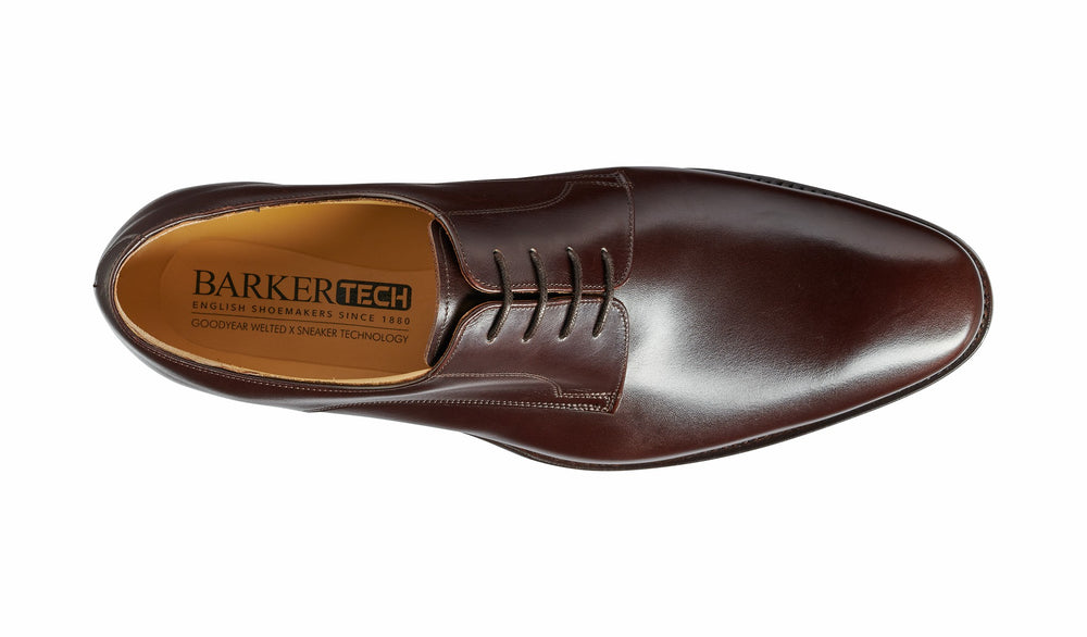 Ellon - Dark Walnut Calf - Derby Shoe | Barker Shoes