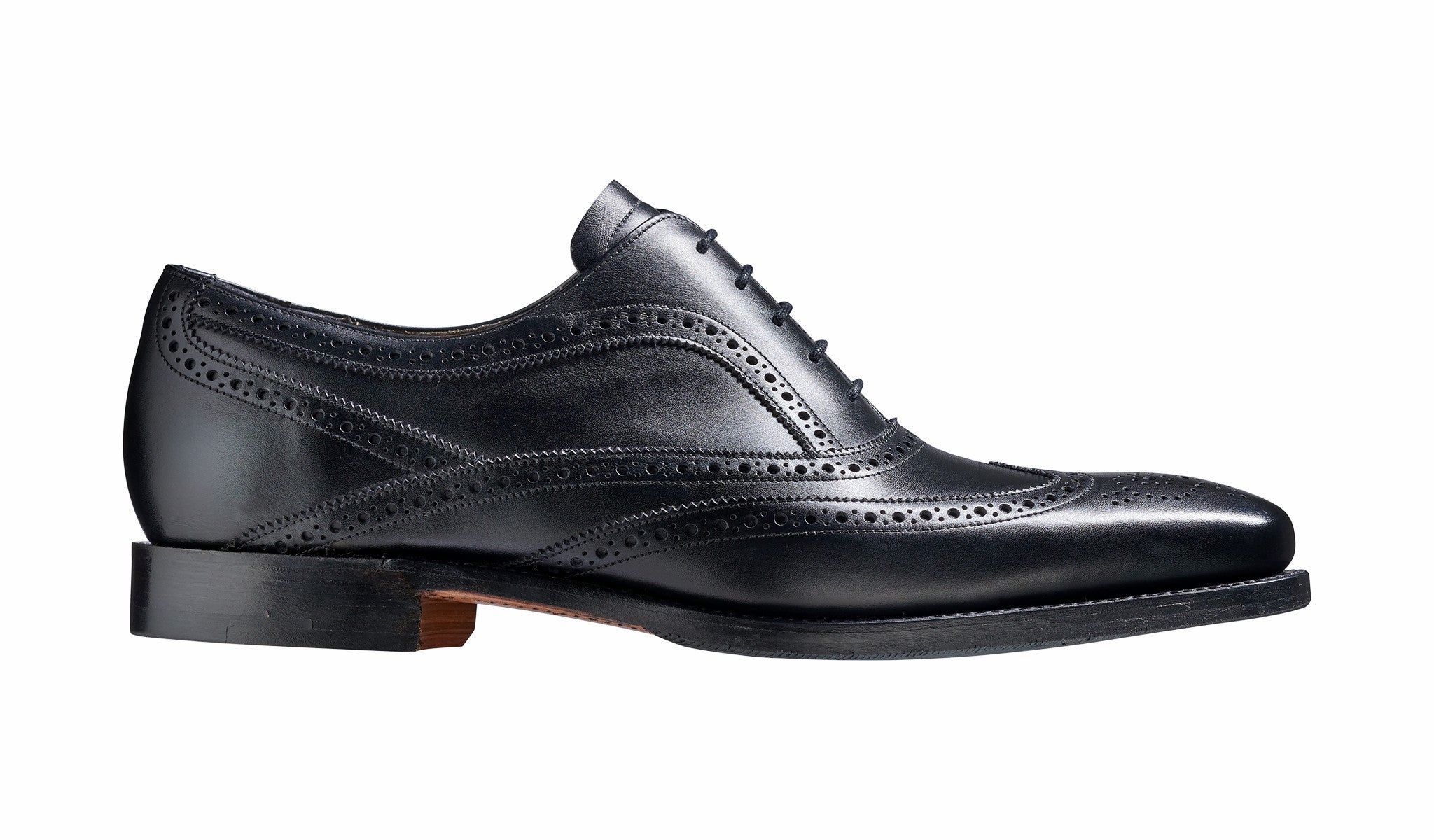 Turing - Black Calf Hand Stitched Oxford | Barker Shoes