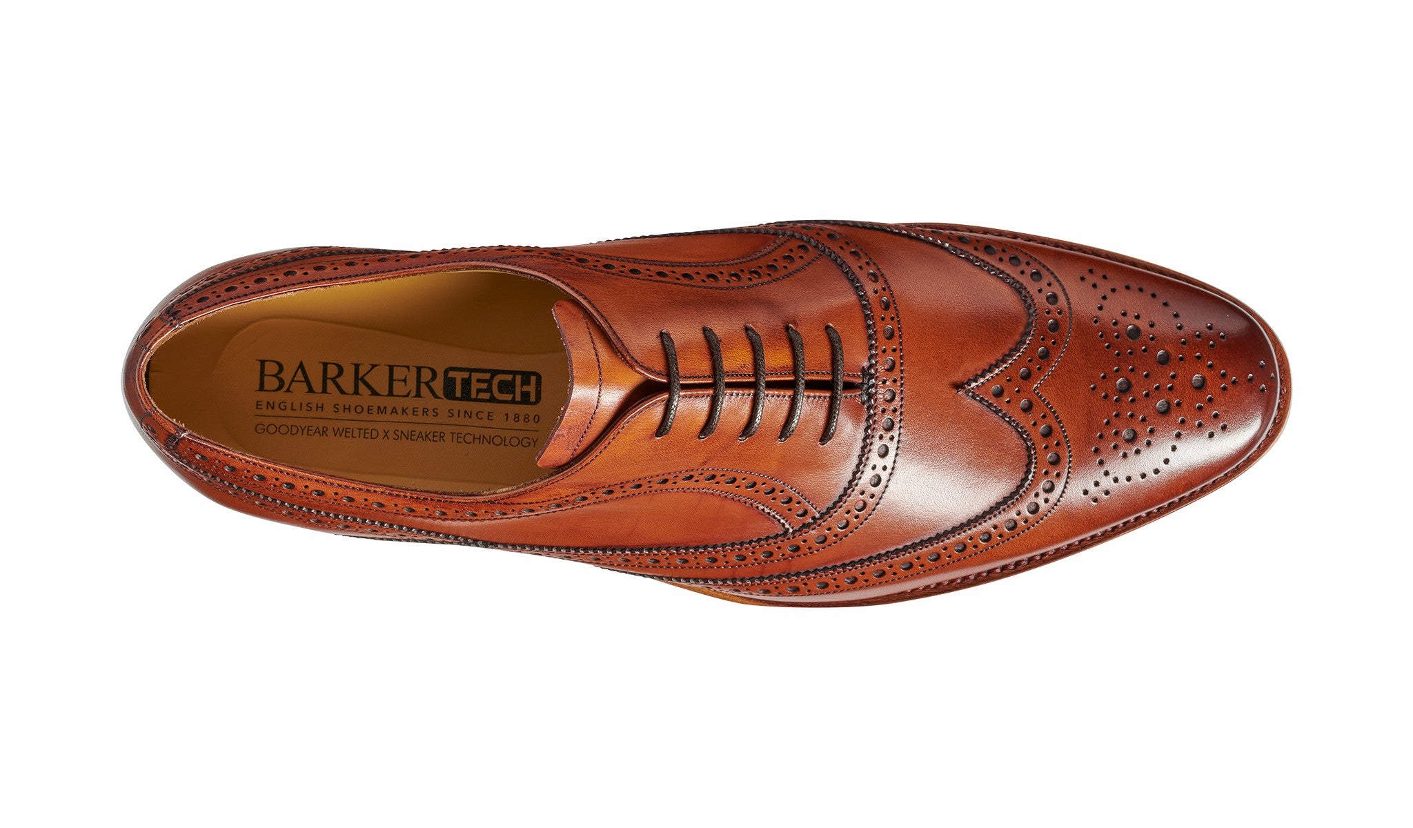 Turing - Antique Rosewood Oxford Shoe | Barker Shoes