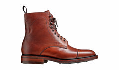 Donegal - Antique Rosewood Grain - Top cap Boot | Barker Shoes