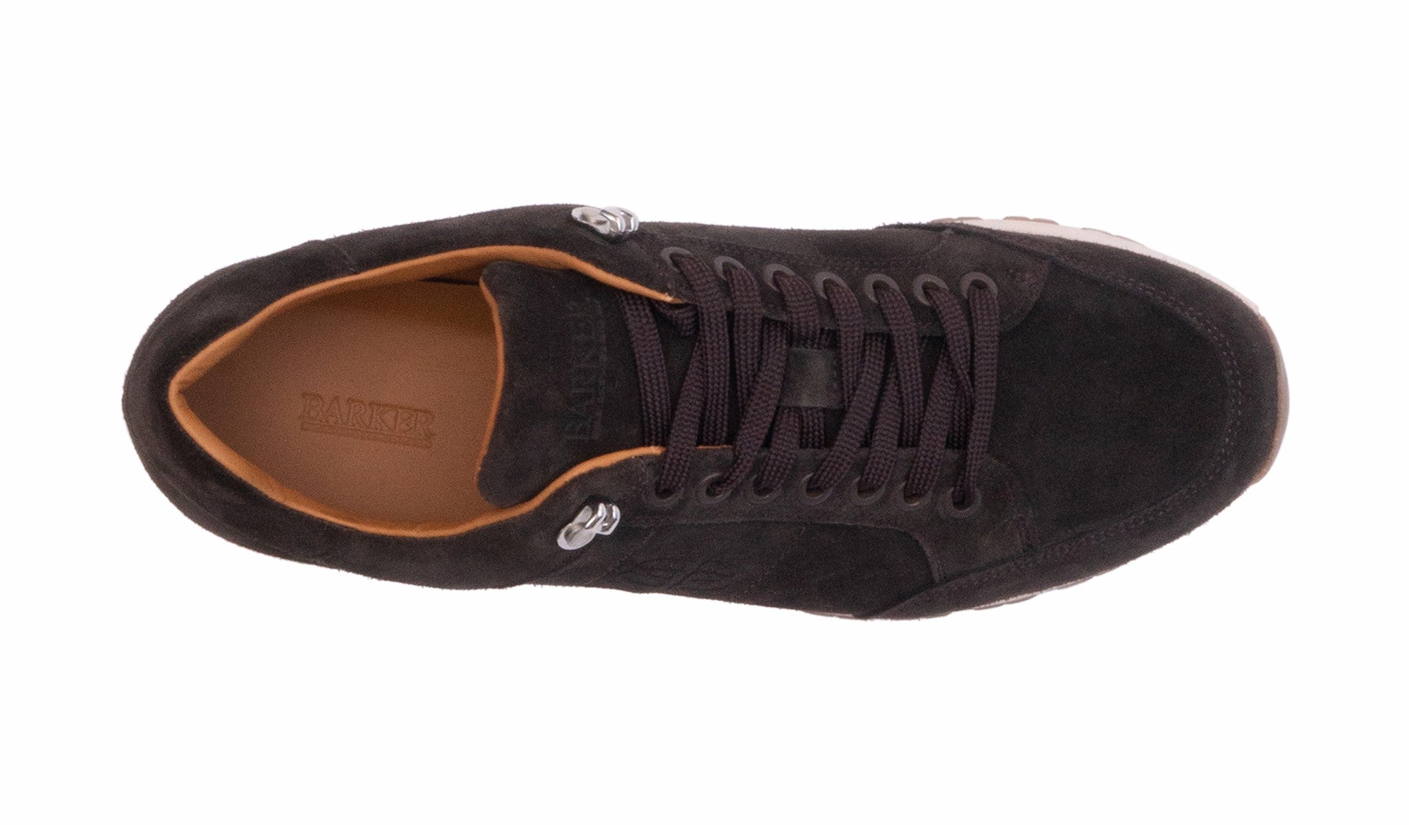 Seb - Dark Brown Suede | Barker Shoes