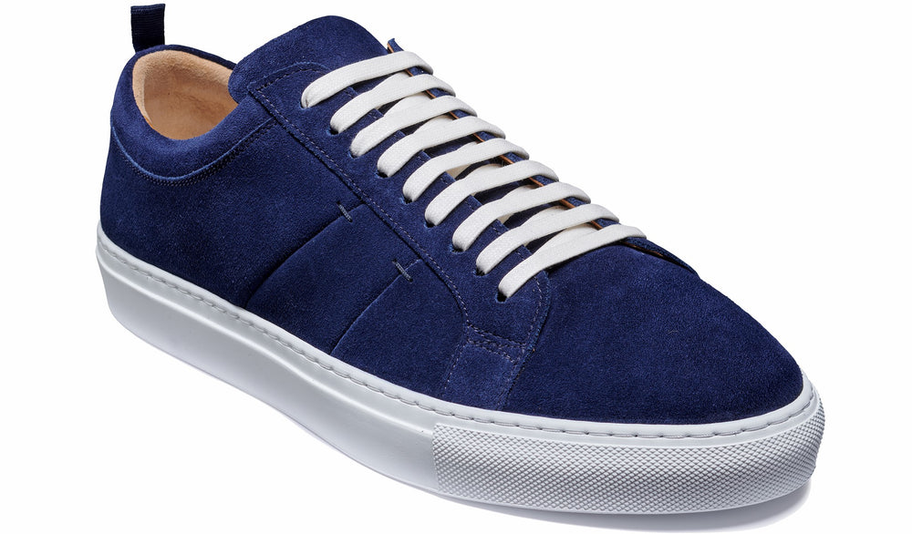 Greg - Navy Suede | Barker Shoes